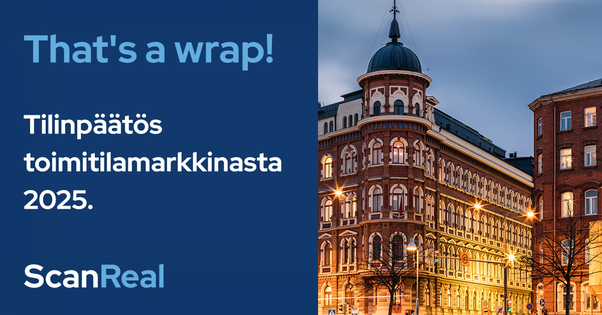 That's a wrap! Tilinpäätös toimitilavuodesta 2025