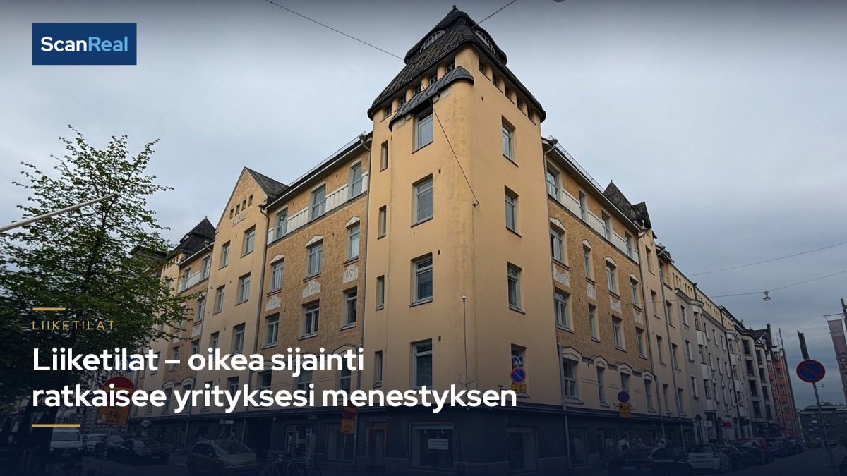 Liiketilat – oikea sijainti ratkaisee yrityksesi menestyksen