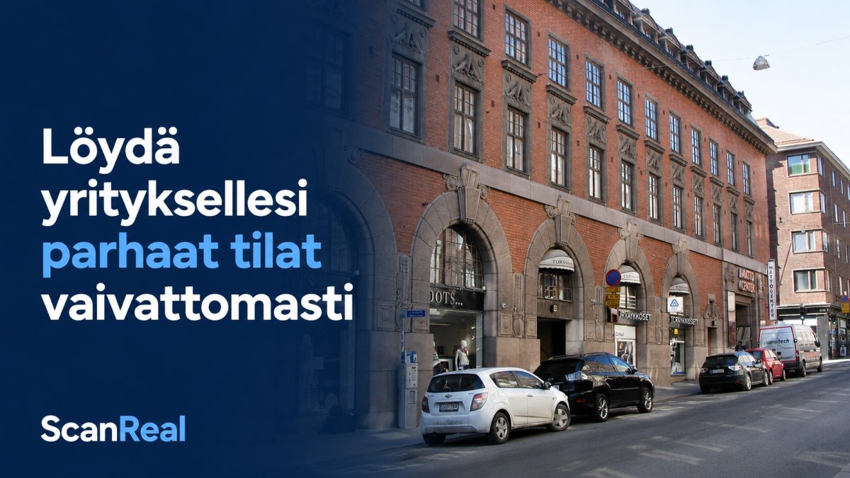 Toimitilan etsintäpalvelu: näin löydät yrityksellesi parhaat tilat vaivattomasti